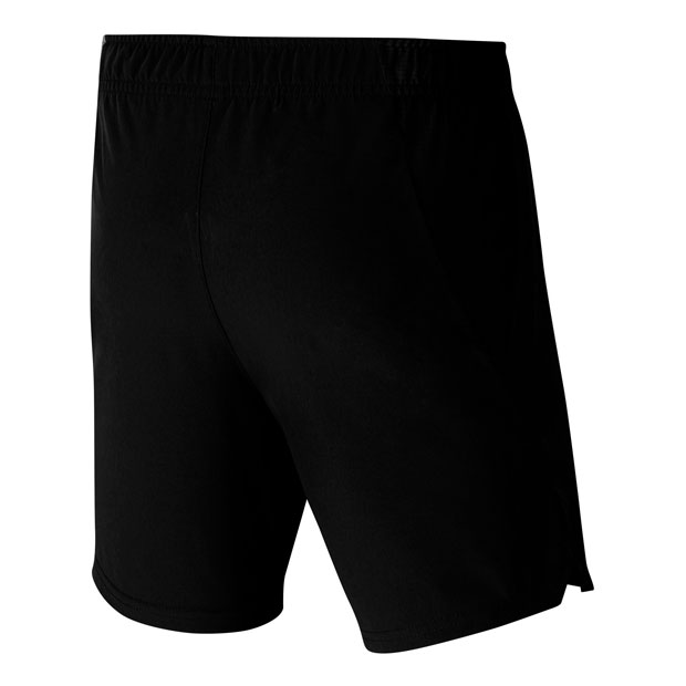 [나이키 남자 쥬니어 코트 플렉스 에이스 테니스 반바지] Nike Boy&#039;s Court Flex Ace Tennis Short - Black