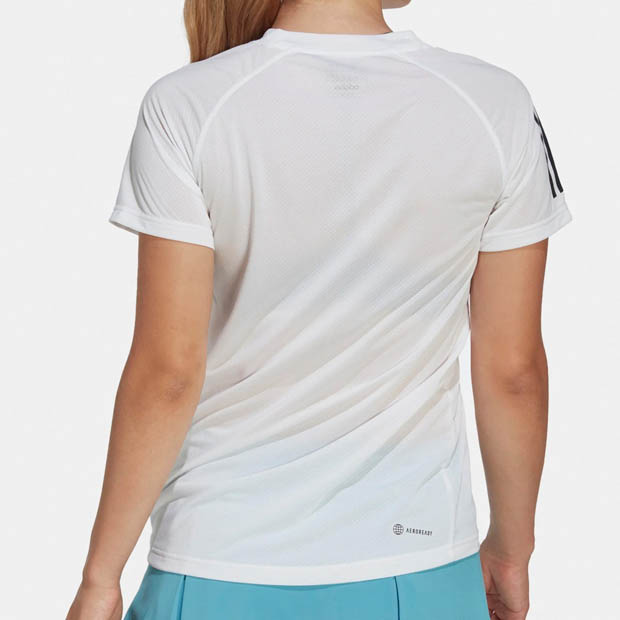 [아디다스 여성용 클럽 테니스 상의] Adidas Women&#039;s Club Tennis Top - White