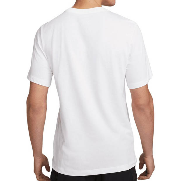 나이키 남성용 코트 드라이핏 테니스 티셔츠 Size M only - White