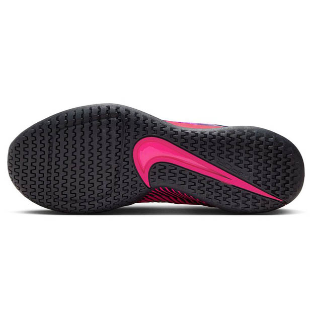 [나이키 여성용 에어 줌 베이퍼 11 프리미엄 테니스화] NIKE Women`s Air Zoom Vapor 11 Premium Tennis Shoes - Black and Fireberry
