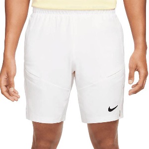 [나이키 남성용 드라이-핏 어드밴티지 9인치 테니스 반바지] NIKE Men`s Dri-Fit Advantage 9 Inch Tennis Shorts - White