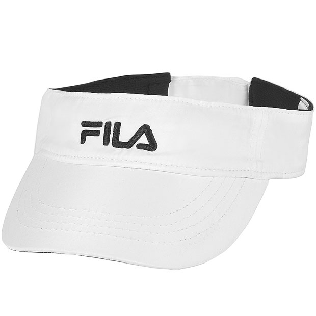 [휠라 퍼포먼스 테니스 바이저]Fila Performance Tennis Visor - White w/ Black