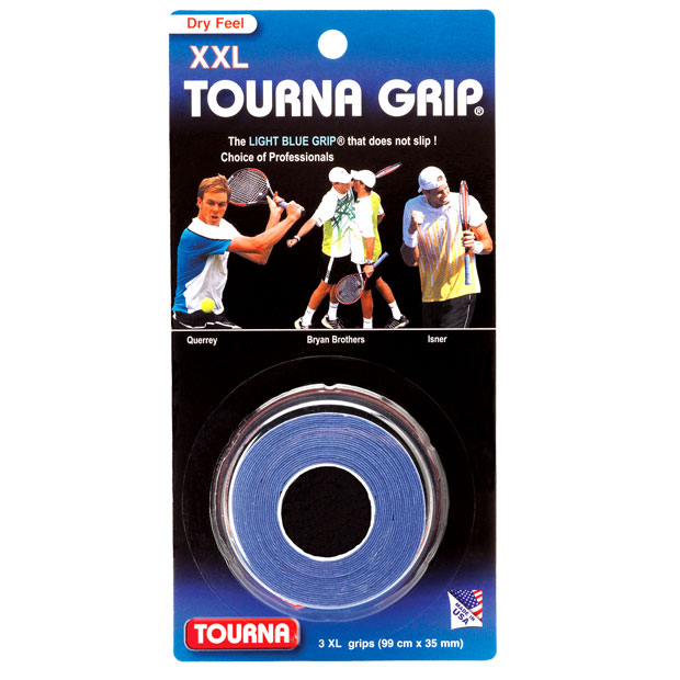 [투나 그립 3 팩 XXL] Tourna Grip Blue 3 Pack XXL