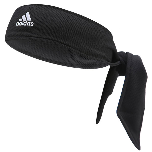 [아디다스 타이 II 테니스 헤드밴드]Adidas Tie II Tennis Headband - Black