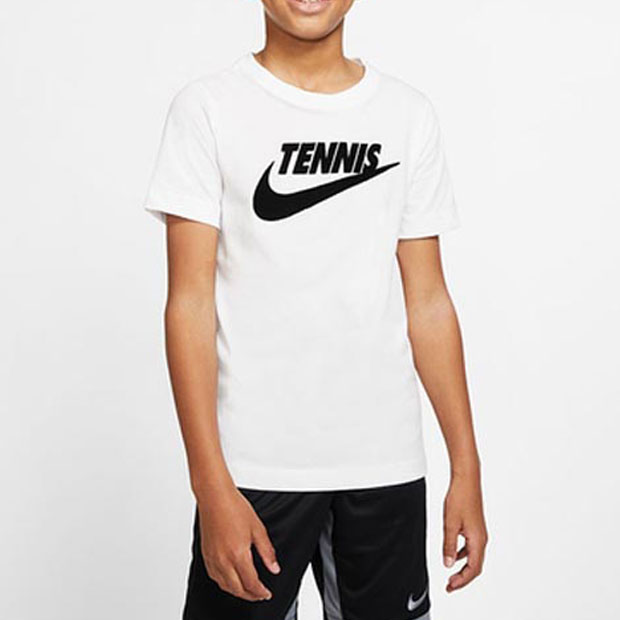 나이키 쥬니어 코트 그래픽 테니스 티셔츠