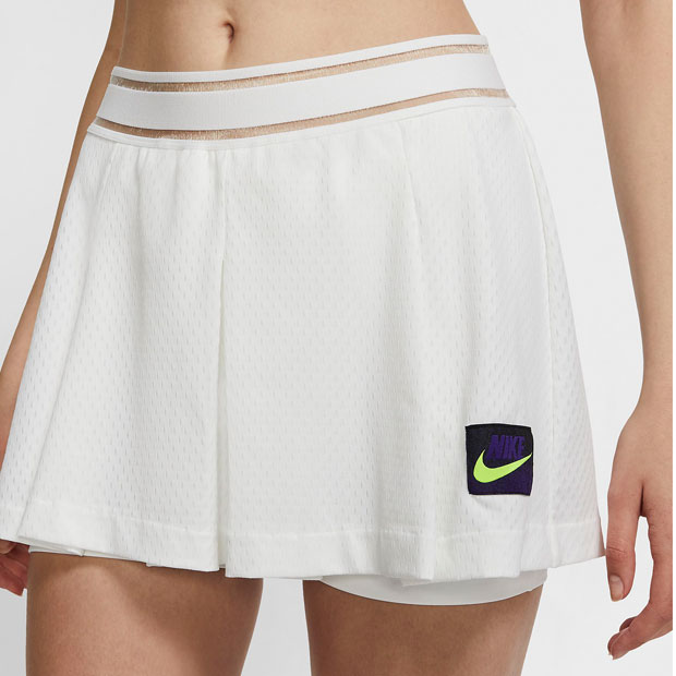 나이키 여성용 NY 코트 슬램 테니스 반바지- White