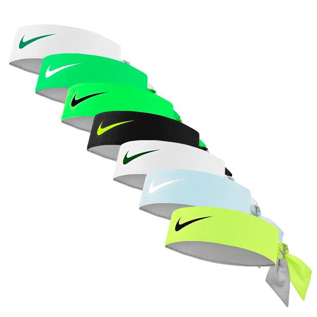 [나이키 테니스 헤드밴드] Nike Tennis Headband - Topaz Mist / White