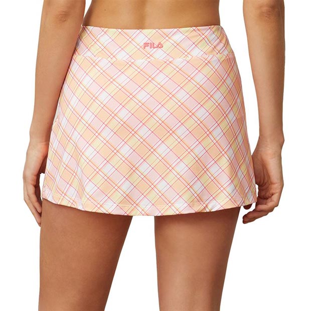 [휠라 여성용 Mad for Plaid 프린트 A라인 테니스 스커트] FILA Women`s Mad for Plaid Printed A-Line 13.5 Inch Tennis Skirt - Plaid
