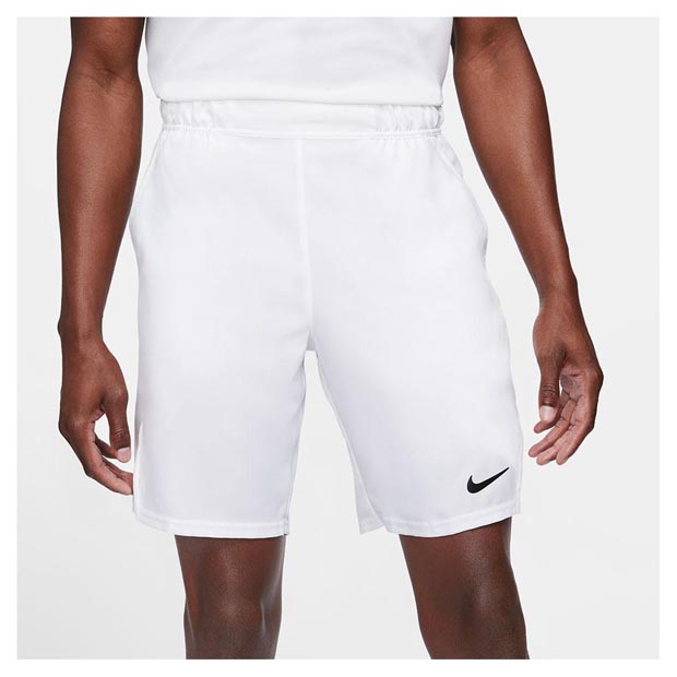 [나이키 남성용 코트 빅토리 9인치 테니스 반바지] NIKE Men`s Court Dri-FIT Victory 9 Inch Tennis Shorts - White