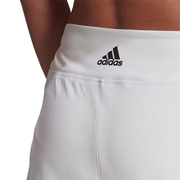 [아디다스 여성용 에어로레디 매치 13인치 테니스 스커트] Adidas Women`s Aeroready Match 13 Inch Tennis Skirt - White