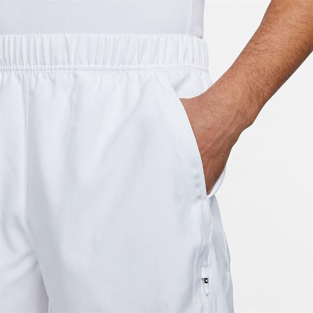 [나이키 남성용 코트 빅토리 11 인치 테니스 반바지] NIKE Men`s Court Dri-FIT Victory 11 Inch Tennis Shorts - White