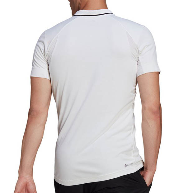 [아디다스 남성용 프리리프트 테니스 폴로] adidas Men`s Freelift Tennis Polo Shirt - White