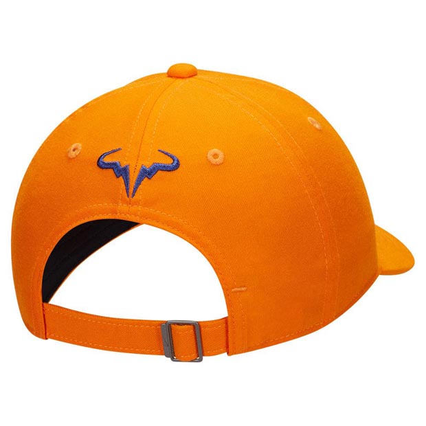 [나이키 남성용 라파 나달 에어로빌 H86 테니스 캡 모자] NIKE Men`s Rafa Aerobill H86 Tennis Cap - Magma Orange