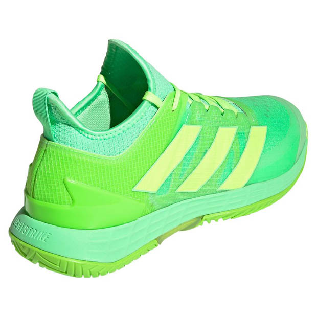 [아디다스 남성용 아디제로 우버소닉 4 테니스화] Adidas Men`s adizero Ubersonic 4 Tennis Shoes - Beam and Signal Green