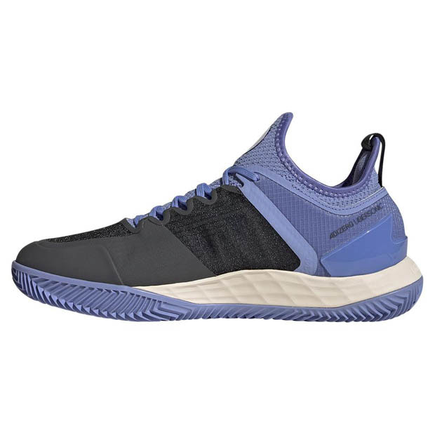 [아디다스 여성용 우버소닉4 클레이용 테니스화] adidas Women&#039;s adizero Ubersonic 4 Clay Tennis Shoes - Carbon