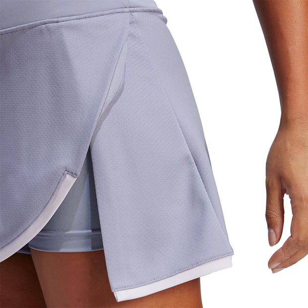 [아디다스 여성용 클럽 테니스 스커트] Adidas Women&#039;s Club 13 Inch Tennis Skirt - Silver Violet