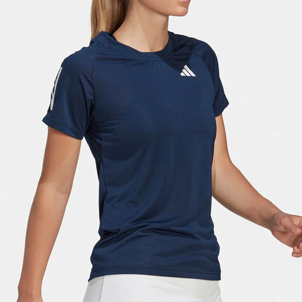 [아디다스 여성용 클럽 테니스 상의] Adidas Women&#039;s Club Tennis Top - Collegiate Navy