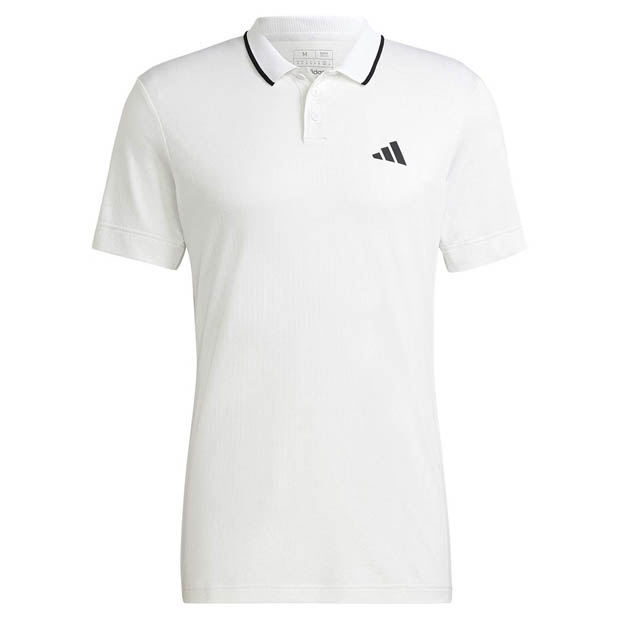 [아디다스 남성용 프리리프트 테니스 폴로] adidas Men&#039;s Freelift Tennis Polo - White