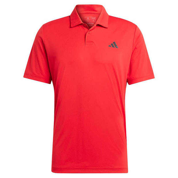 [아디다스 남성용 클럽 테니스 폴로] adidas Men&#039;s Club Tennis Polo - Better Scarlet