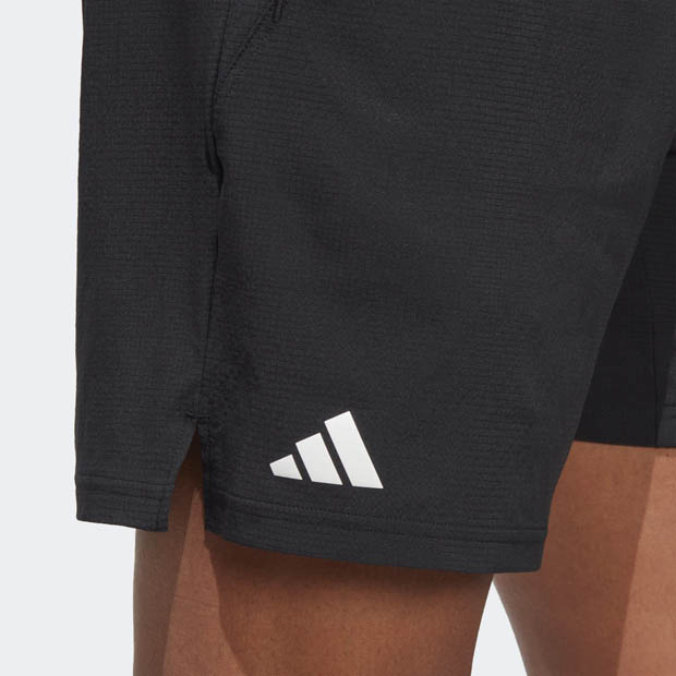 [아디다스 남성용 에르고 테니스 반바지] Adidas Men`s Ergo Tennis Shorts - Black