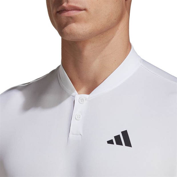 [아디다스 남성용 클럽 테니스 헨리] adidas Men&#039;s Club Tennis Henley - White