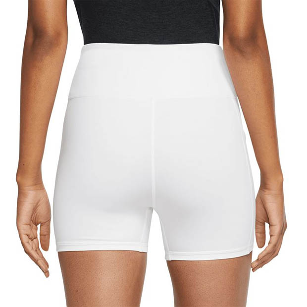 [나이키 여성용 드라이핏 클럽 4인치 테니스 쇼츠] NIKE Women`s Dri-FIT Club 4-inch Tennis Shorts - White