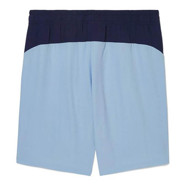 [휠라 남성용 Solar Power 우븐 테니스 반바지] FILA Men`s Solar Power Woven Tennis Short - Blue Chill