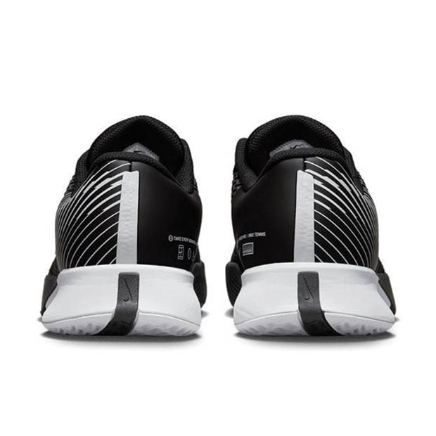 [나이키 남성용 에어 줌 베이퍼 프로 2 클레이용 테니스화] NIKE Men&#039;s Air Zoom Vapor Pro 2 Clay Tennis Shoes - Black and White