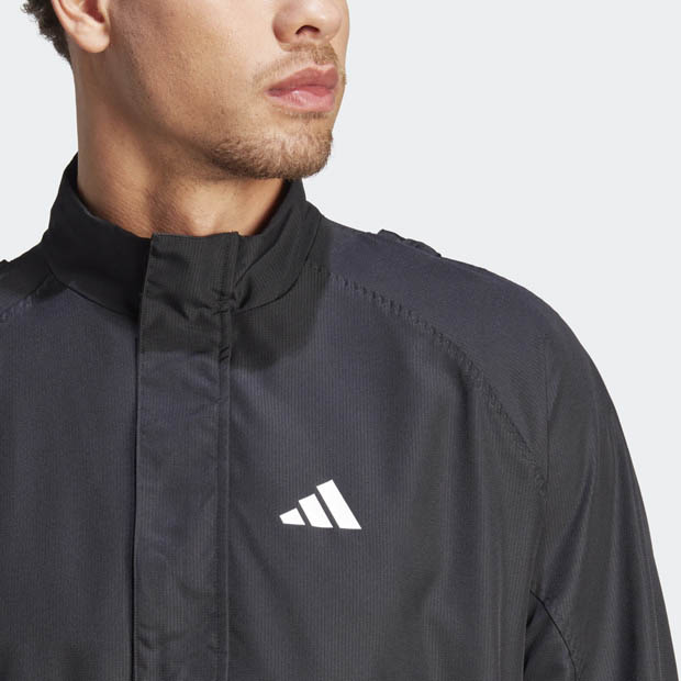 [아디다스 남성용 파리스 테니스 자켓] Adidas Men`s Paris Tennis Jacket - Black
