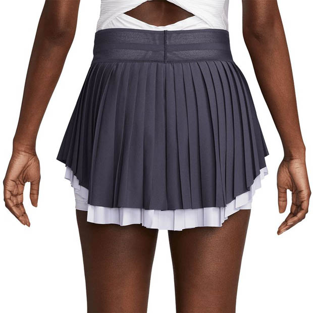 [나이키 여성용 파리스 코트 드라이-핏 슬램 테니스 스커트] NIKE Women`s Paris Court Dri-FIT Slam Tennis Skirt - Gridiron