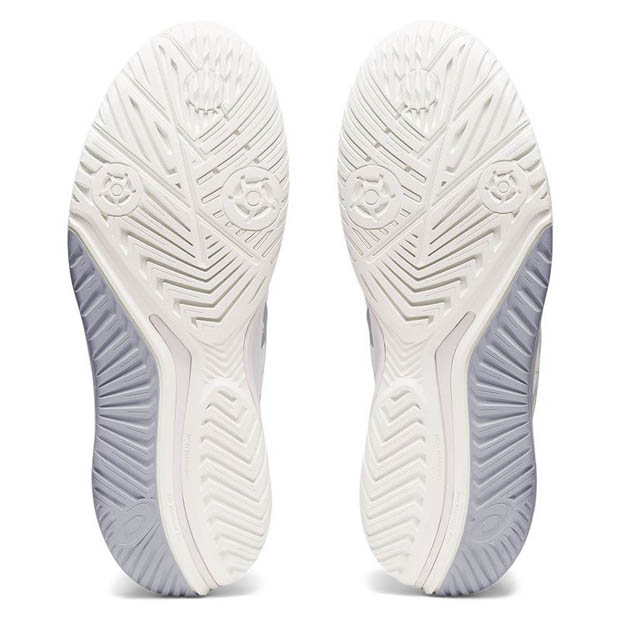 [아식스 여성용 젤-레졸루션 9 테니스화]  ASICS Women`s GEL-Resolution 9 Tennis Shoes - White and Pure Silver