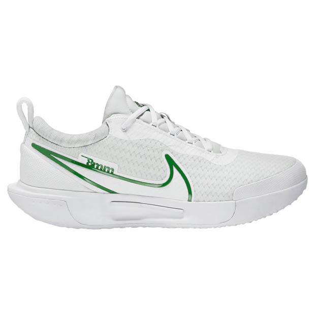 [나이키 남성용 줌 프로 테니스화] NIKE Men&#039;s Zoom Pro Tennis Shoes - Off White and Kelly Green