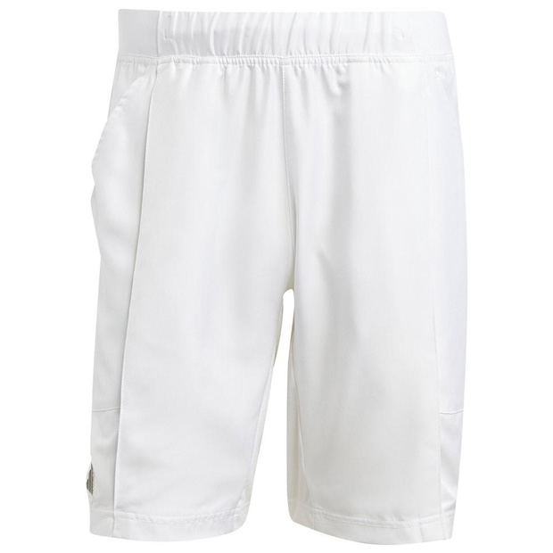 [아디다스 남성용 에어로레디 프로 테니스 반바지]  Adidas Men&#039;s AeroReady Pro Tennis Short - White