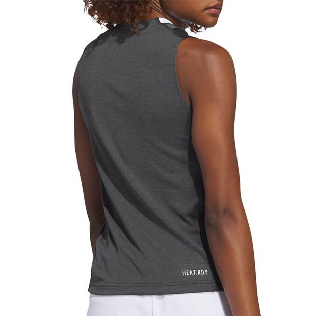 [아디다스 여성용 히트 레디 프로 매치 테니스 탱크] Adidas Women&#039;s Heat Ready Pro Match Tennis Tank - Black