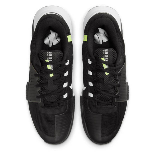 [나이키 남성용 줌 GP 챌린지 1 테니스화]  NIKE Men&#039;s Zoom GP Challenge 1 Tennis Shoes - Black and White