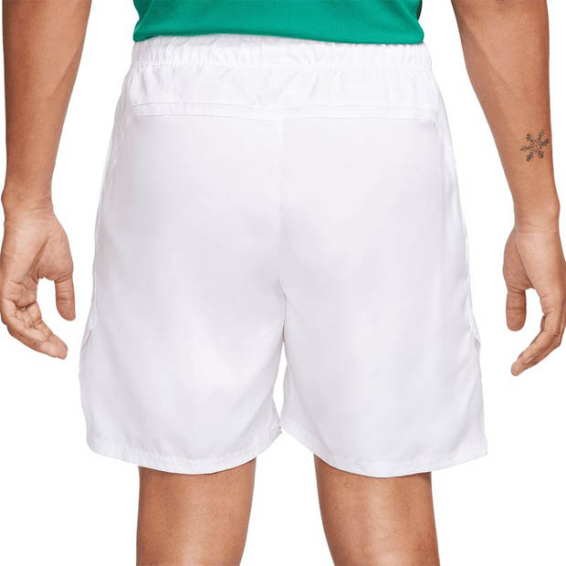 [나이키 남성용 드라이-핏 빅토리 7인치 테니스 반바지] NIKE Men`s Dri-Fit Victory 7 Inch Tennis Shorts - White