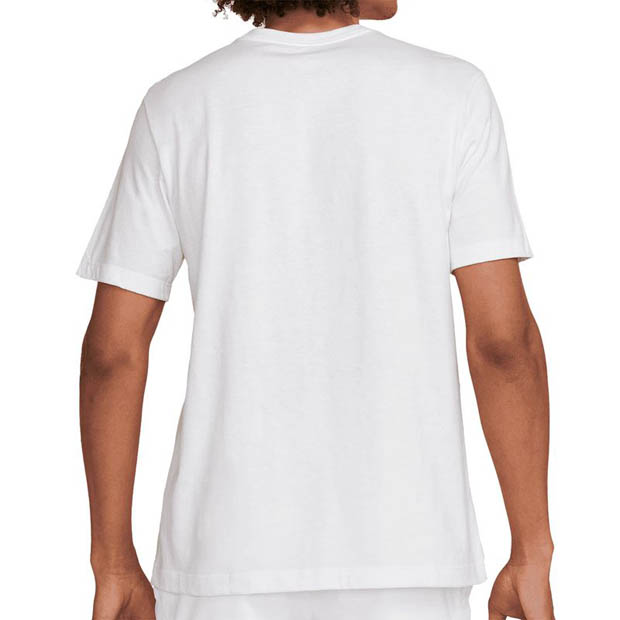 [나이키 남성용 코트 그래픽 티셔츠] NIKE Men`s Court Graphic T-Shirt - White