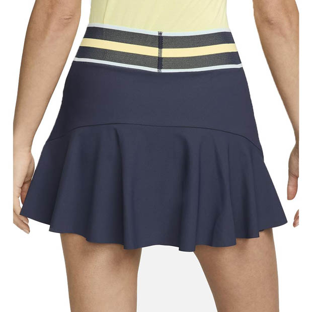 [나이키 여성용 드라이-핏 파리스 슬램 테니스 스커트] NIKE Women`s Dri-Fit Paris Slam Tennis Skirt - Thunder Blue