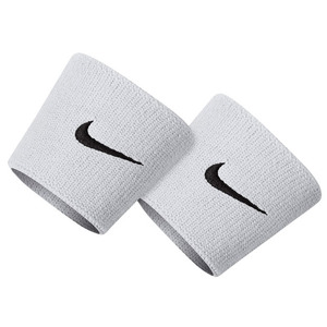 [나이키 프리미어 싱글와이드 테니스 손목밴드]Nike Premier Singlewide Tennis Wristband - White w/ Black