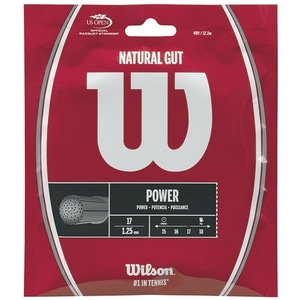 [윌슨 내츄럴 컷 16 테니스 스트링]WILSON Natural Gut 16 Tennis String Set - WRZ999800