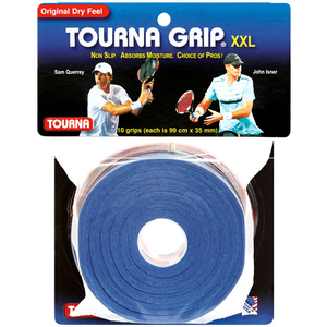 [투나 그립 10 팩 XXL] Tourna Grip Blue 10 Pack XXL