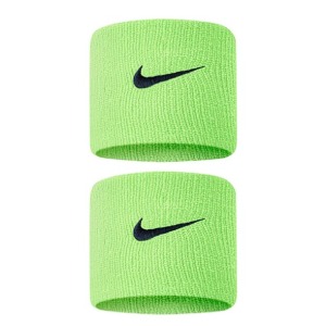 [나이키 프리미어 싱글와이드 테니스 손목밴드] Nike Premier Singlewide Tennis Wristband - Lime Glow/Obsidian