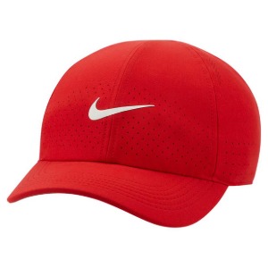 [나이키 남성용 코트 어드밴티지 테니스 모자] NIKE Men`s Court Advantage Tennis Cap - University Red