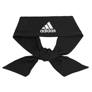 [아디다스 알파스킨 타이 헤드밴드] Adidas Alphaskin Tie Headband - Black and White