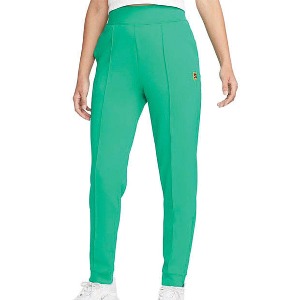 [나이키 여성용 코트 드라이핏 테니스 바지] NIKE Women`s Court Dri-FIT Knit Tennis Pants - Neptune Green