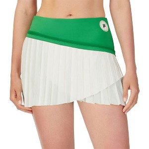[휠라 여성용 Brandon Maxwell 콜라보 플리티드 테니스 스커트] FILA Women`s Brandon Maxwell Pleated Tennis Skirt - Sugar Swizzle