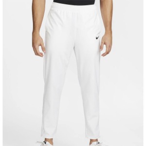 [나이키 남성용 코트 플렉스 어드밴티지 테니스 긴바지] NIKE Men&#039;s Court Flex Advantage Tennis Pants - White