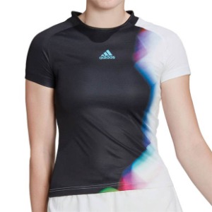 [아디다스 여성용 월드컵 테니스 상의] Adidas Women`s World Cup Tennis Top - White and Black