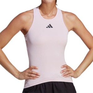 [아디다스 여성용 클럽 테니스 탱크] Adidas Women&#039;s Club Tennis Tank - Clear Pink