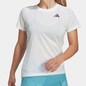 [아디다스 여성용 클럽 테니스 상의] Adidas Women&#039;s Club Tennis Top - White